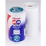 BULK QUIKSTIK MARK 11 PLAIN 23X16MM REMOVEABLE DOUBLE LINE 1000 LABELS PER ROLL PACK 30