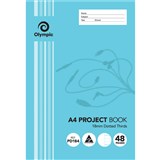 OLYMPIC PD184 PROJECT BOOK 18MM DOTTED THIRDS 55GSM 48 PAGE A4