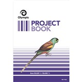 OLYMPIC P523 PROJECT BOOK 8MM RULED 90GSM 24 PAGE 335 X 240MM