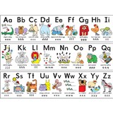 LEARNING CAN BE FUN WALL CHART SILLY ALPHABET FRIEZE PACK 3