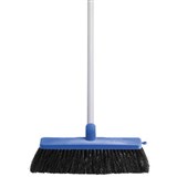 OATES WORKMASTER HOUSEHOLD BROOM WITH HANDLE BLUE
