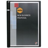 MARBIG SPINE CLAMP FILE A4 BLACK