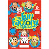 OLYMPIC S324 SCRAPBOOK FUN FACTORY BLANK 67GSM 48 PAGE 335 X 240MM