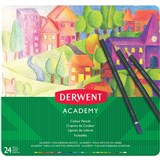 DERWENT ACADEMY COLOURING PENCIL ASSORTED TIN 24