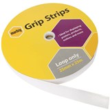 MARBIG GRIP STRIPS LOOP ONLY 25MM X 25M