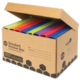 MARBIG ENVIRO ARCHIVE BOX ATTACHED LID 420 X 315 X 260MM