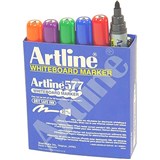 ARTLINE 577 WHITEBOARD MARKER BULLET 3MM ASSORTED BOX 12