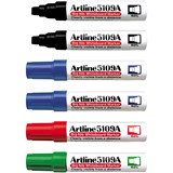ARTLINE 5109A WHITEBOARD MARKER CHISEL 10MM ASSORTED BOX 6
