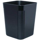 ESSELTE SWS PLASTIC WASTE BIN 30 LITRE BLACK
