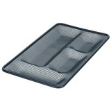ESSELTE METAL MESH DRAWER TIDY BLACK