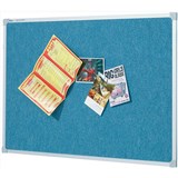 QUARTET PENRITE FABRIC BULLETIN BOARD 1800 X 1200MM WEDGEWOOD