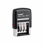 TRODAT 4820 PRINTY SELFINKING DATE STAMP 4 BAND 4MM BLACK