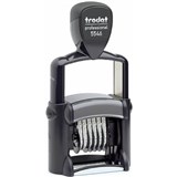 TRODAT 5546 PROFESSIONAL SELFINKING NUMBERER STAMP 6 BAND 4MM BLACK