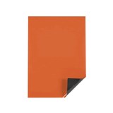 VISTA MAGNETIC WHITEBOARD SHEETING A3 420 X 295MM ORANGE