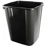 ITALPLAST GREENR RECYCLED TIDY BIN 32 LITRE BLACK