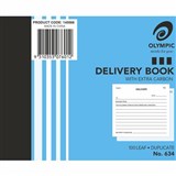 OLYMPIC 634 DELIVERY BOOK CARBON DUPLICATE 100 LEAF 100 X 125MM