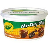 CRAYOLA AIR DRY CLAY 113KG TERRACOTTA