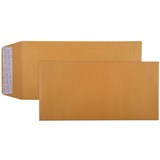 CUMBERLAND ENVELOPES POCKET PLAINFACE STRIP SEAL 85GSM 305 X 150MM GOLD BOX 250