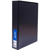 BANTEX INSERT RING BINDER PP 3D 65MM A4 BLACK