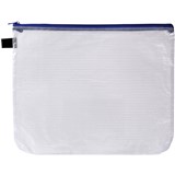 AVERY HANDY POUCH WITH ZIP A4 CLEAR AND BLUE
