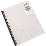 BANTEX JEWEL DISPLAY BOOKS REFILLABLE 30 POCKET A4 CLEAR