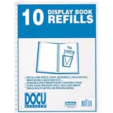 BANTEX DISPLAY BOOK REFILL A4 PACK 10