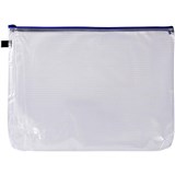 AVERY 49500 HANDY POUCH WITH ZIP A3 CLEAR AND BLUE
