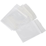 MARBIG PRESS SEAL BAG 50 MICRON 280 X 380MM CLEAR PACK 100