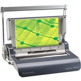 FELLOWES QUASAR 130 MANUAL BINDING MACHINE WIRE COMB GREY
