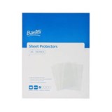 BANTEX ECONOMY SHEET PROTECTORS 35 MICRON A4 CLEAR BOX 100