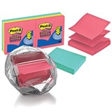 3M R3306SSUC SUPER STICKY POP UP NOTES JEWEL POP PACK 6