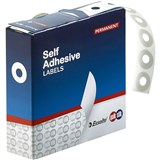 QUIKSTIK RING EYELETS PLASTIC LABELS BOX 500