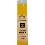 RAINBOW CREPE PAPER 500MM X 25M YELLOW