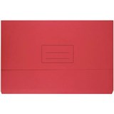 BANTEX DOCUMENT WALLET 230GSM FOOLSCAP RED