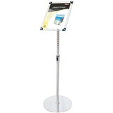 DEFLECTO FOYER STAND MAGNETIC A4 CLEARCHROME