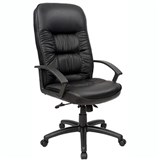 COMMANDER EXECUTIVE CHAIR HIGH BACK ARMS PU BLACK