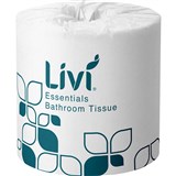 LIVI ESSENTIALS 1001 TOILET TISSUE 2PLY 400 SHEET CARTON 48