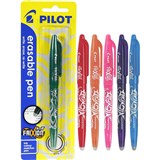 PILOT FRIXION ERASABLE GEL INK PEN 07MM ASSORTED PACK 6