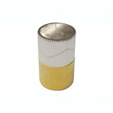 RAINBOW METALLIC CORRUGATED CROWN CAP 65MM X 10M GOLD AND SILVER