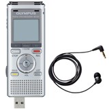 OLYMPUS WS831 DIGITAL VOICE RECORDER  BONUS TP8 TELEPHONE PICKUP MICROPHONE