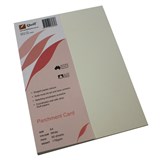 QUILL PARCHMENT CARD 176GSM A4 WHITE PACK 50