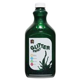 EDUCATIONAL COLOURS GLITTER PAINT 2 LITRE GREEN