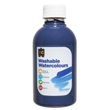 EDUCATIONAL COLOURS WASHABLE WATERCOLOUR PAINT 250ML GREY