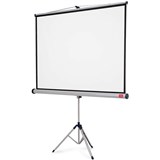 NOBO PROJECTION SCREEN 1610 TRIPOD 81 INCH 1750 X 1150MM WHITE