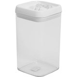 CONNOISSEUR FLIPTITE CANISTER SQUARE 24 LITRE CLEAR