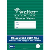 WRITER PREMIUM MEGA STORY BOOK NO2 10MM DOTTED THIRDS 80GSM 64 PAGE 330 X 240MM WONDER 4