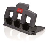 RAPID SP34 PRESSLESS PUNCH 4HOLE 30 SHEET BLACK