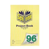 SPIRAX 144 PROJECT BOOK 8MM RULED A4 96 PAGE