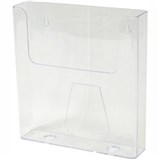 DEFLECTO BLUEPRINT BROCHURE HOLDER WALL MOUNT A4 CLEAR