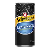 SCHWEPPES LEMONADE CAN 200ML CARTON 24